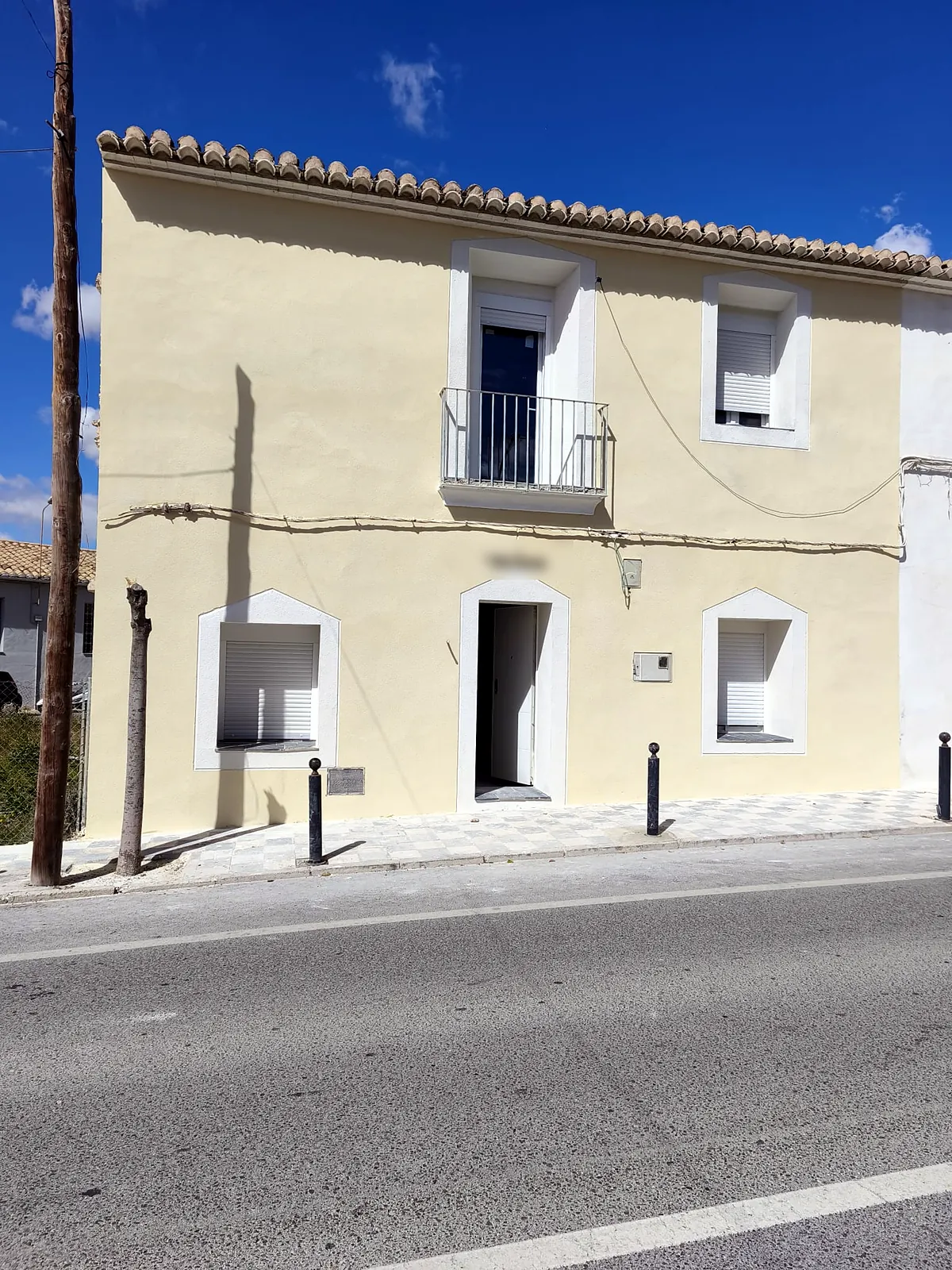 Fachada de una vivienda